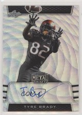 2019 Leaf Metal Draft Wave Tyre Brady #BA-TB1 Auto 7l6