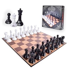 Elbow Room Games Chess Teacher Set - Educational Chess Board with Movement