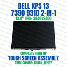 Dell XPS 13 9310 13.4" UHD LCD Touch Screen Complete Assembly Silver