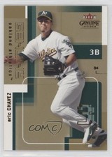 2004 Fleer Genuine Insider Eric Chavez #2 0x4w