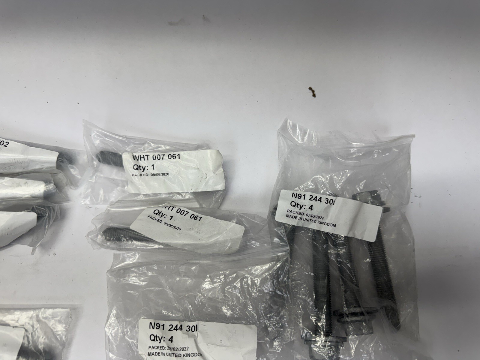 25pc Lot Of Genuine Bentley Hardware Suspension Bolts Nuts OEM NEW