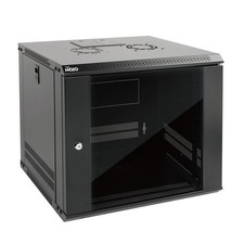 9U Wall Mount Server Cabinet IT Network Rack Enclosure Lockable Door and Side...