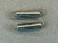 2 NOS Vintage 1.0 uf 100v Marshall Vitamin Q Crossover Capacitors 1 uf Qty 