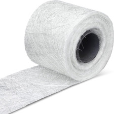 1.5 Oz Fiberglass Chopped Strand Mat 15 Yards 4 Inch Lightweight Fiberglass Mat
