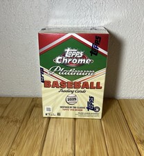 Caja bláster de béisbol Topps 2025 cromada platino sellada - ¡Envío gratuito!!!