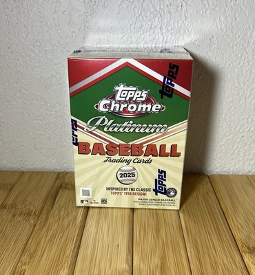 2025 Topps Chrome Platinum Baseball Blaster Box Sealed -  Free Shipping !!!