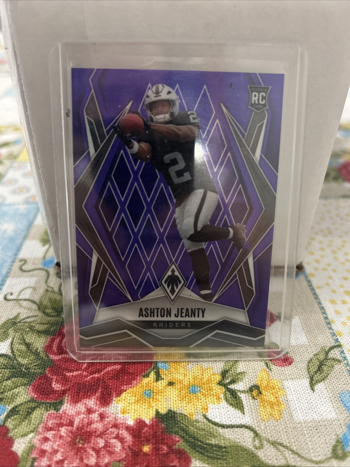 2025 Panini Phoenix Ashton Jeanty Rookie #158 Raiders NFL Football Card /249 