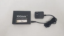 10GTek G0101-SFP Gigabit Ethernet Media Converter SFP/RJ45 ports GLC-SX-MM