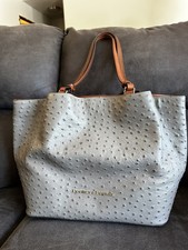 Dooney & Bourke Ostrich Large Flynn Tote-Exce...