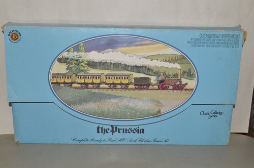 TRAIN BACHMANN THE PRUSSIA - LOCOMOTIVE VAPEUR AC. EMB OUTI - ÉCHELLE O - 1980