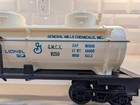 LIONEL 6-9250 GENERAL MILLS CHEMICALS WATERPOXY THREE DOME TANK CAR, 1970 LNOB — photo 3