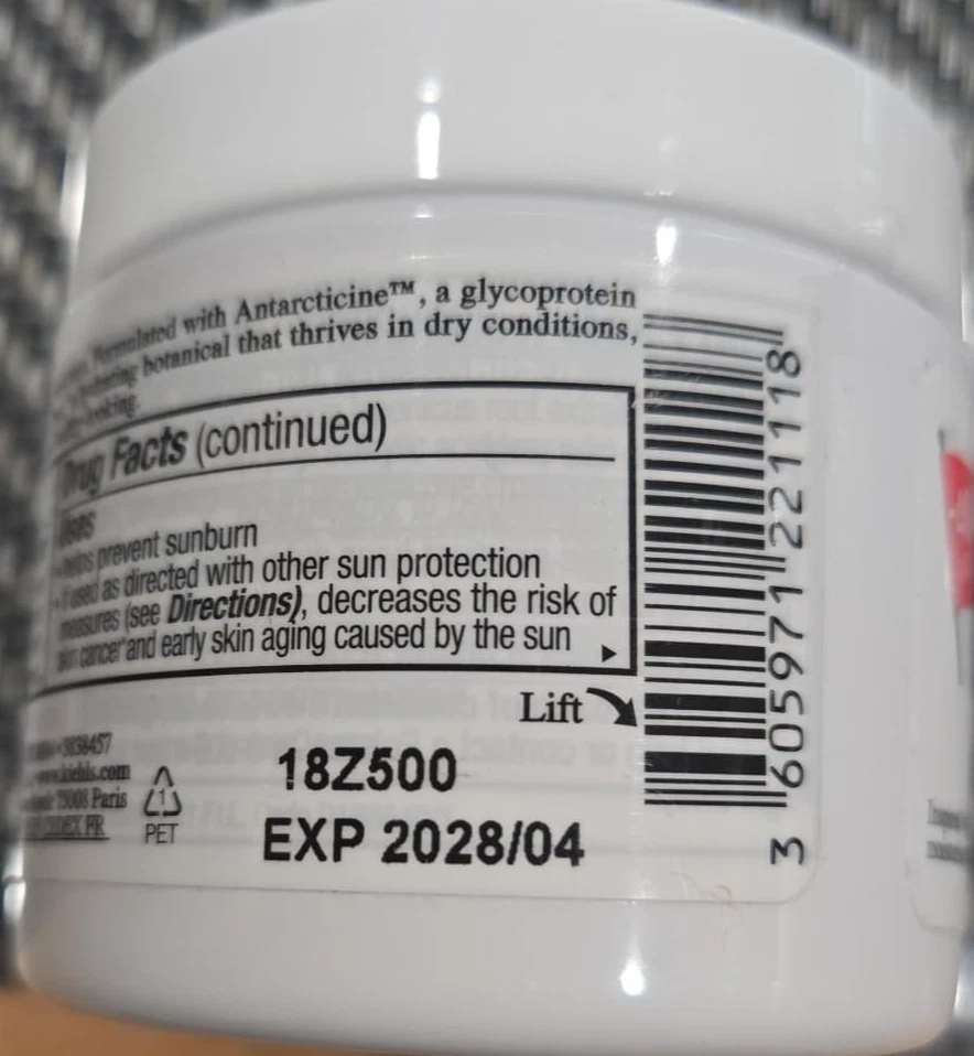 Crema facial Kiehl's Ultra amplio espectro FPS 30 nueva sellada larga 4,2 como nueva precio de venta sugerido por el fabricante: 72 USD Foto 2 de 4