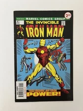 Iron Man 47 (4.5 VG+) Origin Retold,Barry Smith Cover/Art,Custom Comics Reprint