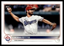 2022 Topps Glenn Otto Rookie Texas Rangers #437