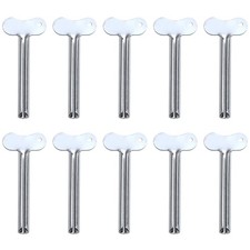 , 10 Pcs Stainless Steel Toothpaste Tube Squeezers Key Roller Creams Paint To...