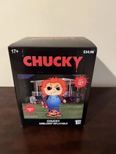 Chucky Halloween Inflatable 5 Feet Tall Lighted Gemmy NEW