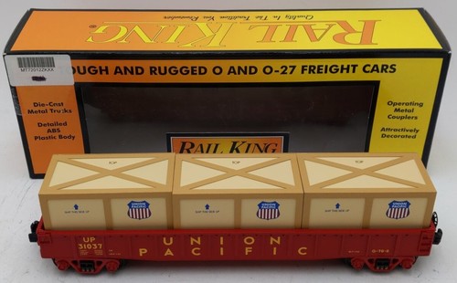 Coche góndola Union Pacific calibre O MTH 30-72012 con cajas #31037 LN/caja | Zustand: Used