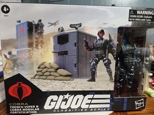 G.I. Joe Classified Series 151 Trench Viper & Cobra Modular Fortification L  K