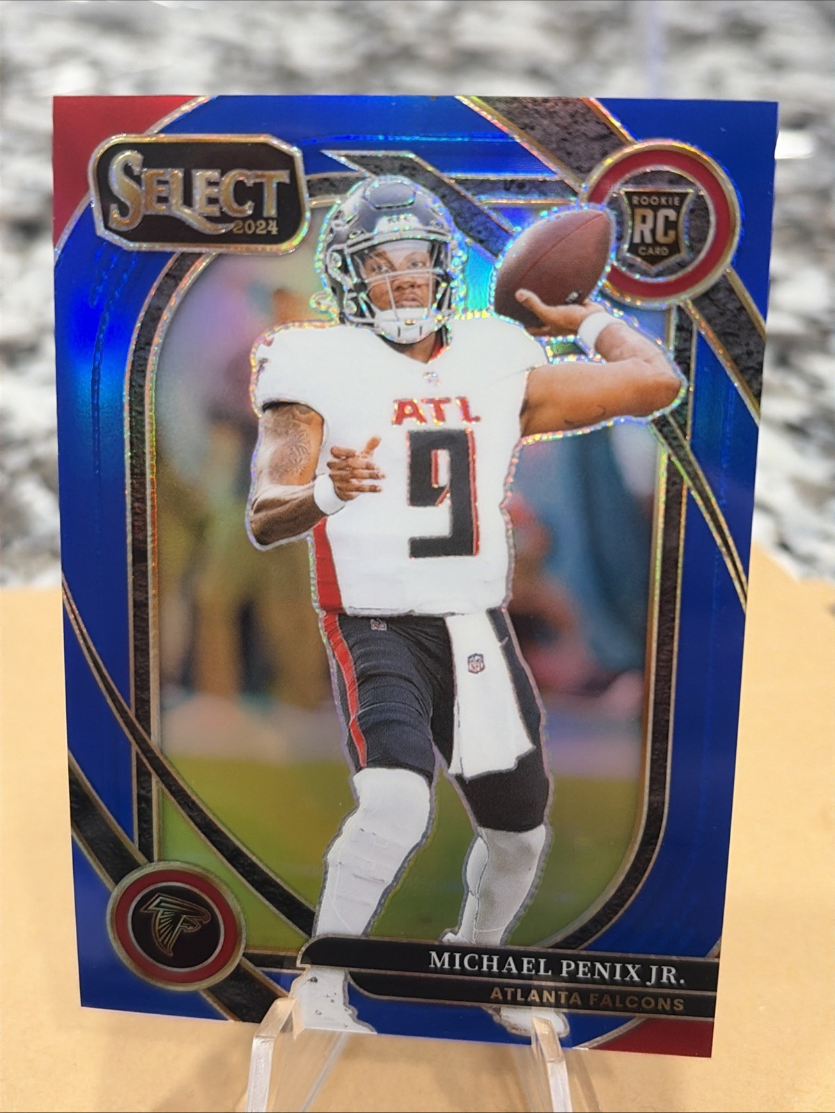 2024 Select Michael Penix Jr. #235 Club Level Blue Prizm  81/99