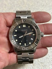 Gucci Diver G-Timeless 126.2 Men's Automatic 16.5cm Water Resistant Used
