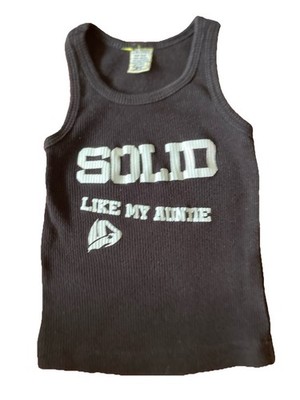 Solid Brand Hawaii *Solid Like My Auntie* Tank Top Infant Size 6M *See Descript*