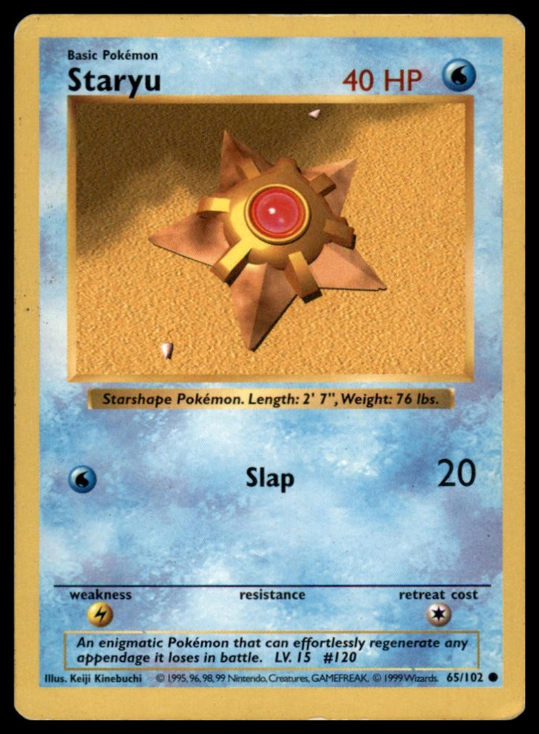 Base Set #065/102 Staryu