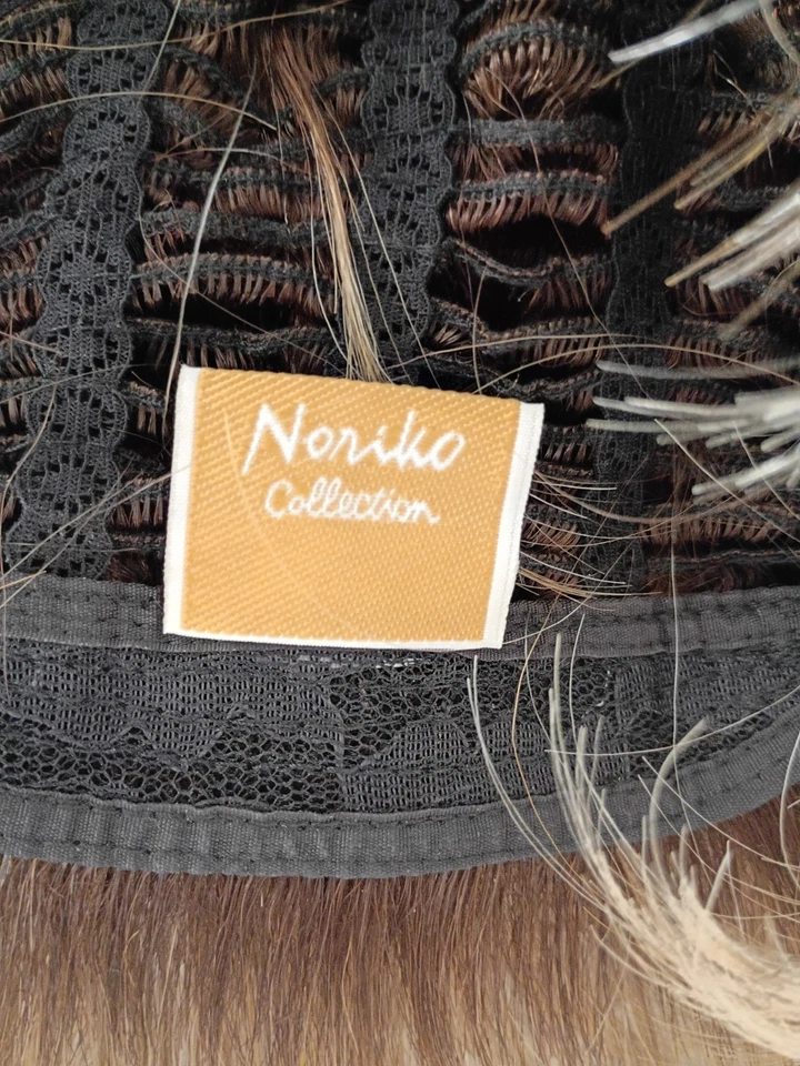 Noriko Collection--1649 Creamy Toffee-R--Bob w/Bangs wig --new style by Aderans - Image 4 of 4