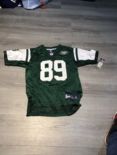 New Youth Green Reebok New York Jets Jerricho Cotchery Large Jersey