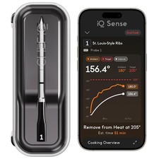 CHEF iQ Sense Smart Wireless Meat Thermometer Ultra-Thin Probe WiFi