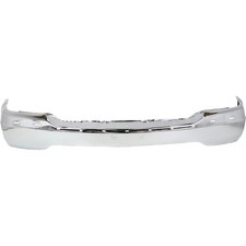 1-piece Front Bumper For Gmc Sierra 1500 1999-2002 Gas Bright Replaces 15758072