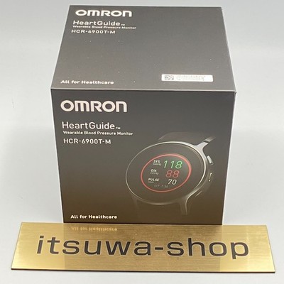 OMRON HCR-6900T-M wearable blood pressure meter HCR-6900T Series BLACK