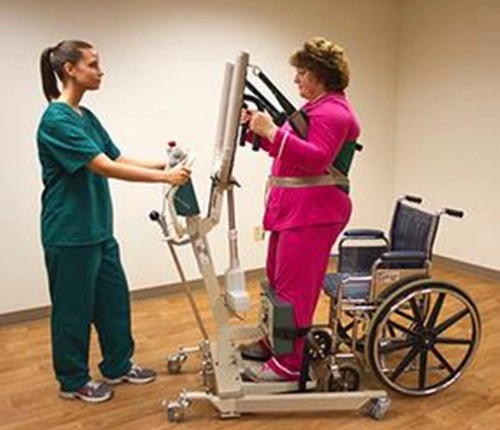 EZ WAY BARIATRIC SMART STAND ELECTRIC PATIENT Lift SIT-TO-STAND S500pn-05