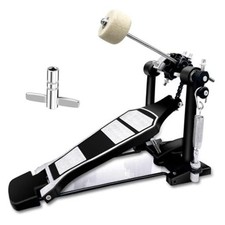 Bass Drum Pedal, Single Kick Drum Pedal with Heavy-Duty Footboard and Chain