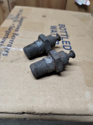 Set Of 2 1960'S 1970'S Chevrolet Pontiac Brake Shoe Anchor Pins NOS GM Parts OEM