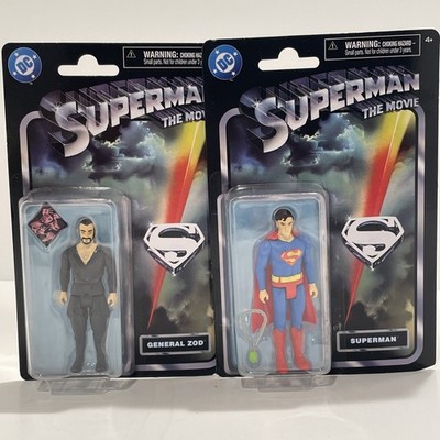 Spin Master 2025 Superman The Movie Lot of 2 Gen Zod And Superman