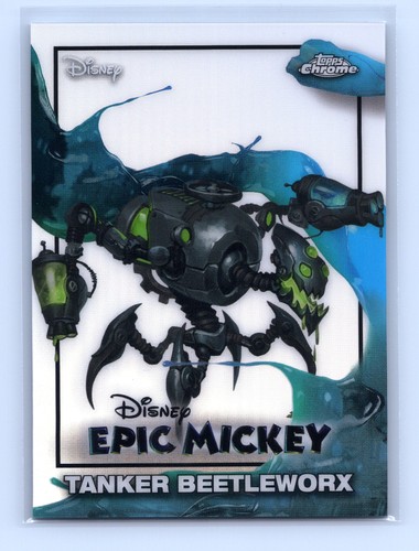 2026 Topps Disney Neon Tanker Beetleworx #EM-21 Epic Mickey - Afbeelding 1 van 2
