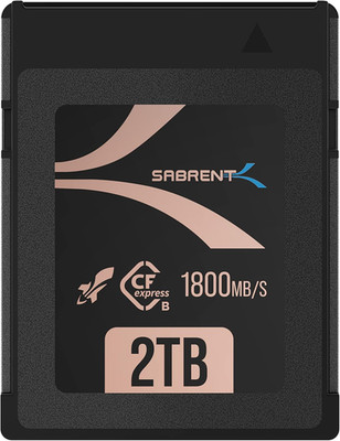 Rocket CFX PRO 2TB Cfexpress Type B Memory Card R1800Mb/S W1700Mb/S (CF-XXIT-2TB