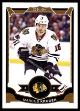 2015-16 O-Pee-Chee #265 Marcus Kruger Chicago Blackhawks Hockey Card