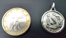 ancienne médaille du zodiaque , VIERGE , constellation , astre