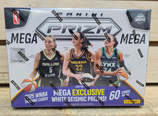 2025 Panini PRIZM WNBA Mega Box White Seismic -SEALED, NEW!