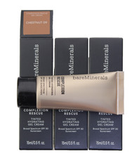 3-PK - BAREMINERALS Complexion Rescue Tinted Hydrating Gel Cream ~ Chestnut 09