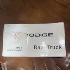 2008 Dodge Rm Trucks Owner Manual