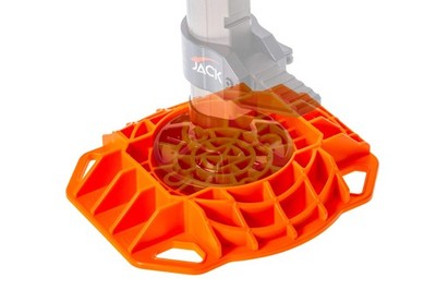10100111 Jack Base 15400 lbs Load Capacity Hydraulic Heavy Duty Low Profile High