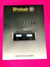McIntosh MC202 Brochure - NEW LOW PRICE
