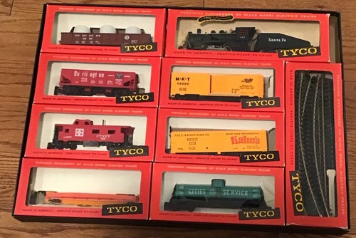 TYCO Complete Set # T6311B: 3498 “Early Bird” West With Smoking Engine