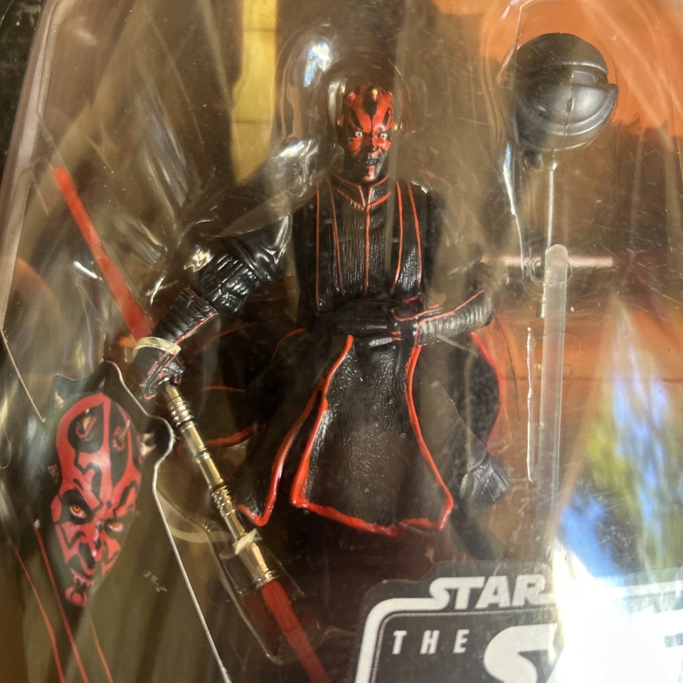 NUEVO Hasbro 2006 Star Wars Colección SAGA SITH Entrenamiento Darth Maul Foto 2 de 4