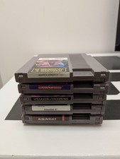 Gauntlet And Gauntlet II, Wizards And Warriors 1, 2, And 3 Lot Nintendo NES