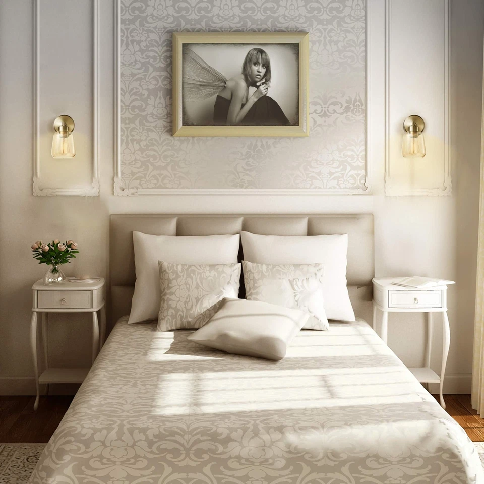 Electric 51715 1-Light Plug-in or Hardwire Wall Sconce, Matte Brass, Smoked A... - Image 4 of 4