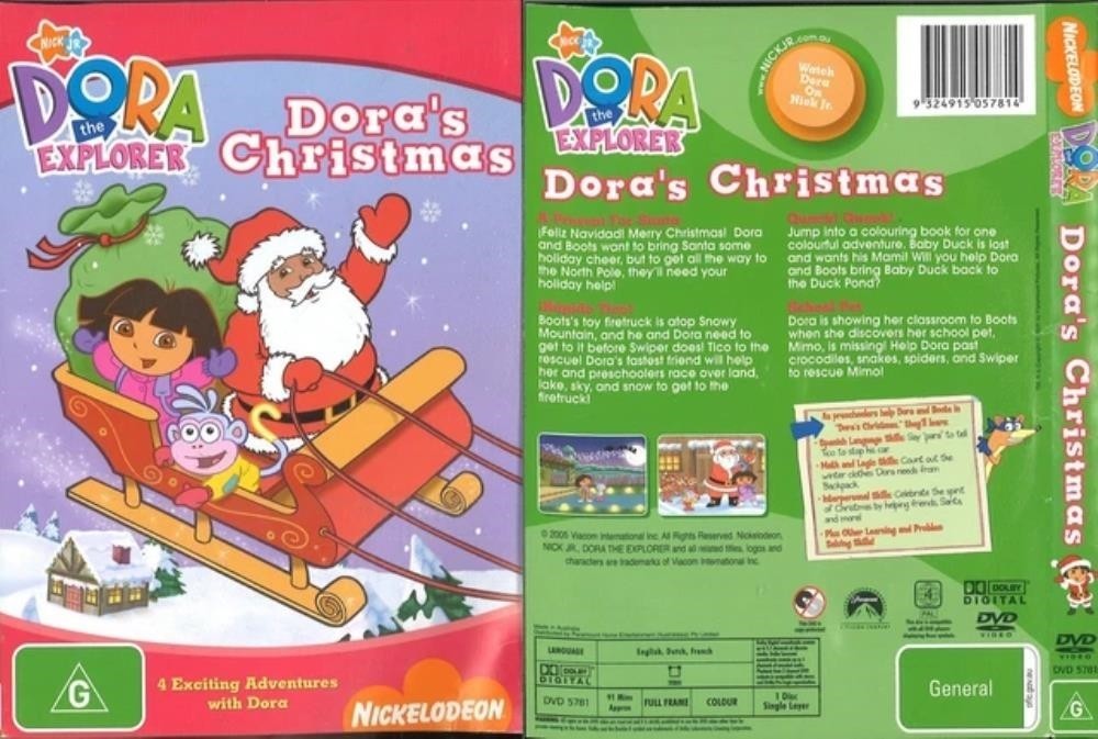 Dora the Explorer Dora's Christmas DVD