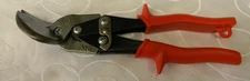 WISS 9-1/4" LONG RED GRIP AVIATION TIN SNIP METAL SHEARS #M6